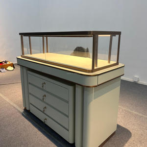 Vetrina Espositiva con Illuminazione LED, Tavolo Vetrina Trasparente per Musei, Mostre, Gioiellerie, Orologerie, Negozi al Dettaglio e Centri Commerciali - Product Image 5