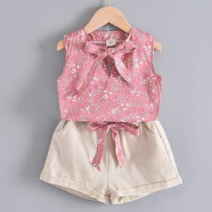 Conjuntos de ropa para niñas Bear Leader, ropa de verano para niñas, nueva camiseta con puntos, pantalones, traje de 2 piezas, ropa informal para niños - Product Image 2