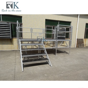 Plateforme de Scène Modulable Stable et Robuste à Hauteur Réglable pour Présentoirs - Product Image 6