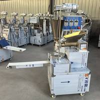 Machine commerciale automatique multifonctionnelle pour la fabrication de Baozi et Momo, avec moteur de roulement de pâte, 40 pièces/min, garantie 2 ans, qualité alimentaire