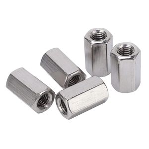 Khớp nối Nut Black Oxide kết thúc Hex <span class=keywords><strong>Threaded</strong></span> Rod <span class=keywords><strong>Coupler</strong></span> cho đồ nội thất - Product Image 2