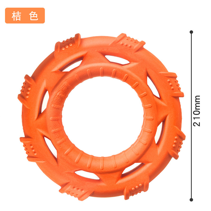 Anneau de traction épais orange 21cm