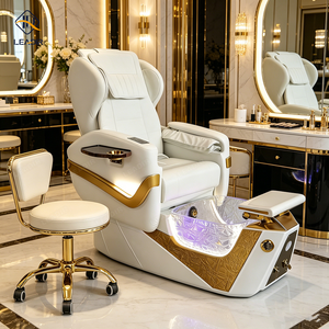 Fauteuil de pédicure de <span class=keywords><strong>spa</strong></span> personnalisé de luxe avec siège et dossier réglables Solution unique pour les salons de manucure et les spas - Product Image 3