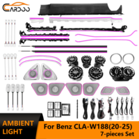 Kit de bande LED intérieure Cardoo 64 couleurs Symphony Ambient Light pour Mercedes-Benz Classe A W177 CLA W118 C118 (2019-2025)