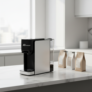 Abbolife 2026 Nouvelle machine à café à capsules 3 en 1, pompe 20 bars, 1450W avec réservoir d'eau transparent amovible de 0,6L - Product Image 6