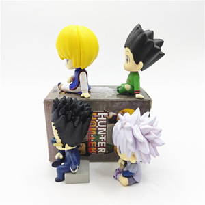 Figuras de Acción de Anime <span class=keywords><strong>HUNTER</strong></span> <span class=keywords><strong>X</strong></span> <span class=keywords><strong>HUNTER</strong></span>, Muñecos en Caja de Color Versión Q en Postura Sentada, GON FREECSS, Killua, <span class=keywords><strong>Hisoka</strong></span> - Product Image 4