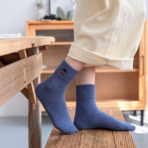 Winter Warm Cute Woman Funny <strong>Socks</strong> Funny High Quality Cotton <strong>Socks</strong> 500pairs <strong>Customized</strong> Paper Card Packaging - Product Image 4