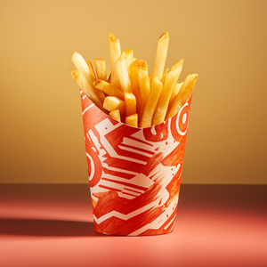 Có thể tái chế bao bì Kraft Cốc giấy cho khoai tây chiên chip rắn cho snack bar - Product Image 5