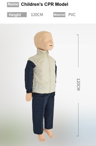 Nhà Máy Giá Cpr Manikin Đào Tạo Manikin Y Tế Giáo Dục Sử Dụng Điều Dưỡng Manikins Dạy Mô Hình Trẻ Em Đầy Đủ Cơ Thể Mô Hình Cpr Dummy - Product Image 3