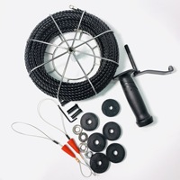 Nouvelle machine à enfiler les câbles sans fil au lithium, automatique, pour fils électriques muraux, rechargeable, pour électricien