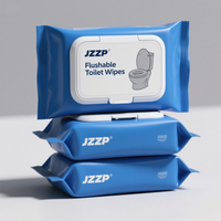 Lingettes humides pour toilettes personnalisées en usine, certifiées ISO, OEM/ODM disponibles, vente en gros, biodégradables, en pâte de bois, jetables dans les toilettes
