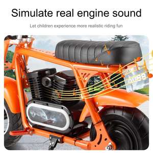 2024 Mini <strong>Electric</strong> 2-Wheel Cruiser Motorcycle Age <strong>5</strong>-12 Kids' <strong>Scooters</strong> 24V 180W Power <strong>for</strong> 12-13 <strong>Year</strong> <strong>Olds</strong> - Product Image 5