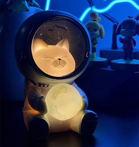 Cosmonauti distanziatori guardiani delle luci della stella della galassia decorazioni notturne Creative belle lampade di medie dimensioni per cameretta dei bambini - Product Image 5