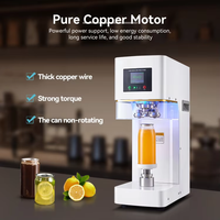Machine à sceller les canettes automatique à grande vitesse 3S pour les magasins de bubble tea, facile à utiliser, machine à sceller les canettes de soda et de gâteaux de table