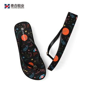 Tongs à talons hauts en caoutchouc eva pour femmes, chaussures de plage décontractées de haute qualité, vente en gros - Product Image 4