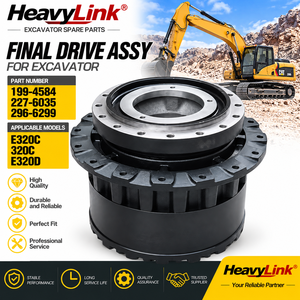 Excavator Final Drive Assy <b>Travel</b> Motor Gearbox 199-4584 227-6035 296-6299 for E320C 320C E320D - Product Image 1
