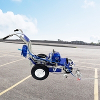 Machine de marquage routier manuelle sans air à peinture froide pour marquage routier et de chaussée, avec service après-vente gratuit et pulvérisation uniforme
