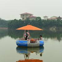 Bateau de loisirs pour parc, donuts, barbecue, populaire