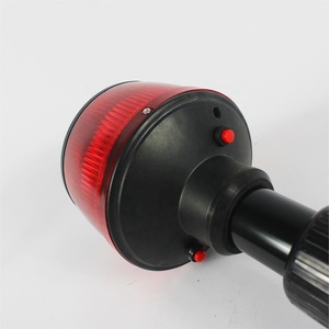 Moto palo posteriore della luce di pattuglia moto coda posteriore avviso di illuminazione lampeggiante elettronica di sicurezza - Product Image 4