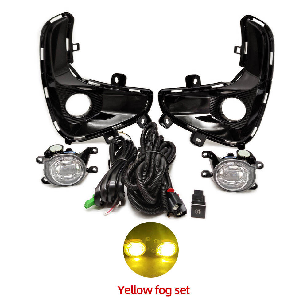 Ensemble de brouillard jaune LED