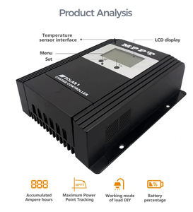 Controlador de Carga Solar MPPT Industrial GCSOAR Modelo MPD6024-60A, Energía Verde Eficiente, 24 Horas de Funcionamiento, Modo de Ahorro de Energía - Product Image 5
