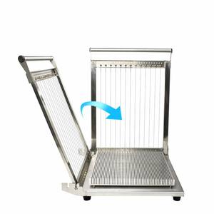 Doppio braccio manuale torta cioccolato chitarra tagliatore stringhe 2 Cm caramella morbida cioccolato pasticcere Pizza chitarra Cutter - Product Image 6