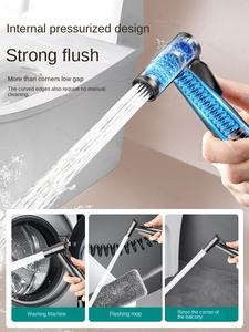 दो-दो-आउट लंबा नल 304 स्टेनलेस स्टील स्प्रे बंदूक पर्यावरण के अनुकूल दीवार-घुड़सवार आधुनिक डिजाइन आउटडोर - Product Image 4