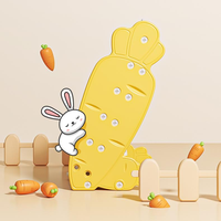 Muebles Infantiles con Temática de Zanahoria, Librerías de Plástico para Bebés, Estantería para Niños