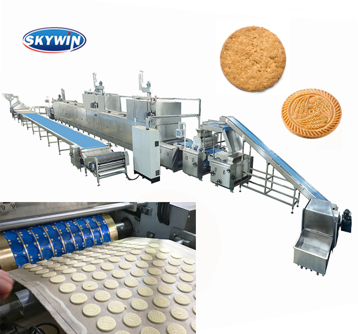 Автоматическая установка для производства мягкого печенья Skywin, роторная формовочная машина