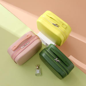 Factory Wholesale 14inch <strong>Mini</strong> Female Satchel New Style Light Boarding Luggage with Spinner Caster for Students and Tourism - Product Image 4