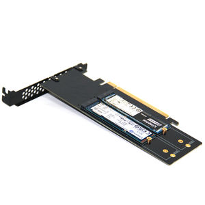 PCIe kartu ekspansi SSD 4.0 X16 ke Quad NVMe M.2-4 Port M.2 adaptor dengan Heatsink untuk PC Desktop - Product Image 6