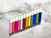 BATHSTATION Eyeliner Liquide Coloré Arc-en-ciel Néon Très Pigmenté Personnalisé, Tendance, Longue Durée, Imperméable, Formule Chimique