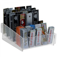Étagère à cigarettes murale en acrylique durable, support d'affichage pour paquets de tabac coupés