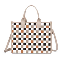 Sac à main avec logo de marque personnalisé Nouveau designer de luxe classique Sacs à main pour dames d'affaires Sacs fourre-tout en cuir PU à la mode pour femmes