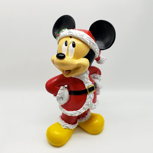 Escultura de <span class=keywords><strong>Mickey</strong></span> en Resina, Artesanía Personalizada en Resina, Decoración para el Hogar, Estatua de Ratón, Arte en Resina de <span class=keywords><strong>Mickey</strong></span> para Decoración Navideña - Product Image 5