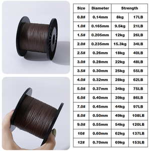 สายเอ็นตกปลา DORISEA X8+1 ฟลูออโรคาร์บอน แบบถัก ชนิดจมเร็วพิเศษ สำหรับตกปลาในลำธาร ทะเลสาบ แม่น้ำ ความยาว 100 ม. 200 ม. 500 ม. - Product Image 6