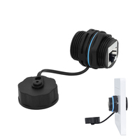 Connecteur réseau RJ45 étanche IP68 à montage sur panneau, à filetage circulaire, pour écran LED extérieur