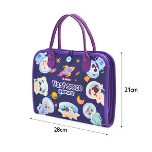 Jouets Montessori d'apprentissage sensoriel pour tout-petits, planche d'activités écologique en feutre en français - Product Image 6