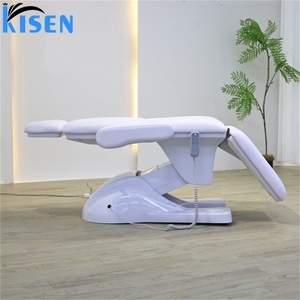 Kisen Remote Control <b>Electric</b> Beauty Bed for Spa Salon Multifunctional Lifting Recliner Tattoo Chair Lash Eyelash Chair - Product Image 3