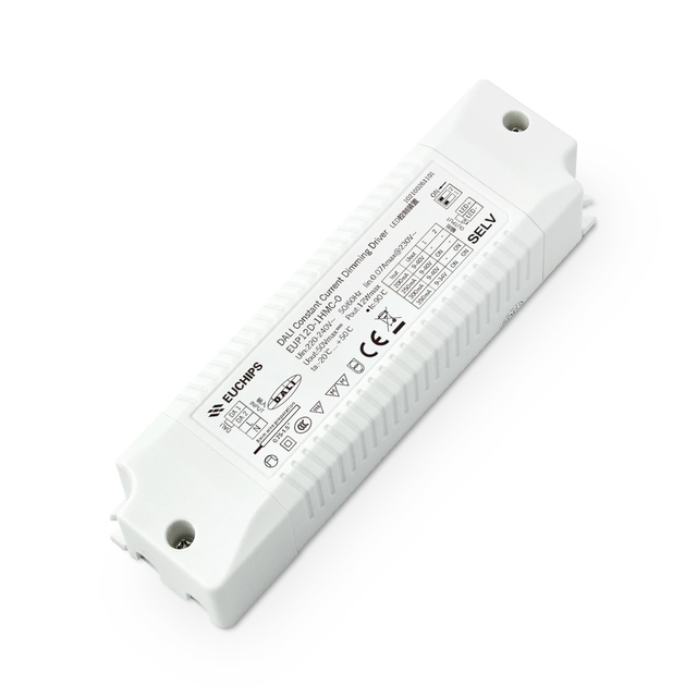 Compact Mini Size DALI Led Driver Dimmer Touch Dim CC Output Dimming Controller 12W LED Fireproof Plastic 3-Year Warranty