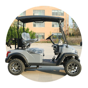 Voiture de golf 48V/72V à 2 places, importée d'usine, avec batterie au lithium, tout-terrain, rehaussée, pour la chasse, type buggy ou chariot de club, de Chine - Product Image 4