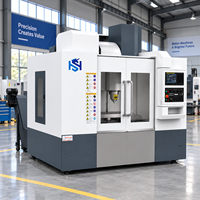 Centre d'usinage vertical CNC industriel de haute précision pour le fraisage, le perçage et le taraudage des métaux