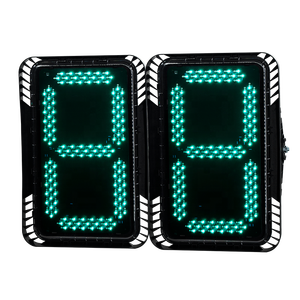 عرض رائع ليد رقمي كبير للسيارة ضوء حركة المرور الرئيسية تعمل بالطاقة - Product Image 5