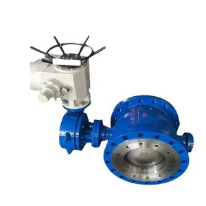 Válvula de Bola Excéntrica Eléctrica PBQ940F/H de 4 Pulgadas con Brida para Agua a Temperatura Normal, Cuerpo de Hierro Fundido - Product Image 4