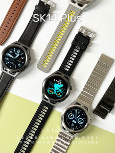 นาฬิกาสมาร์ทวอทช์แฟชั่นธุรกิจ SK14 Plus หน้าปัดกลมขนาดใหญ่ 1.3 นิ้ว กันน้ำ สำหรับผู้ชาย นาฬิกาสปอร์ต สมาร์ทวอทช์ - Product Image 5