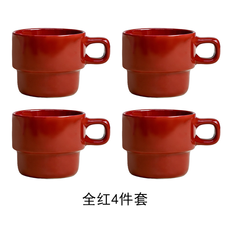 Burgundy 4-piece set