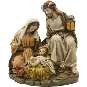 Figuras de Bloques de la Sagrada Familia, Aproximadamente 23 cm, Figuras y Juguetes Navideños (9006935097450) - Product Image 1