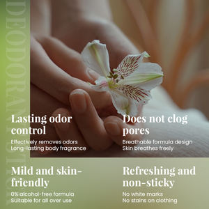 คอร์เมซิค ขายส่ง โรลออนระงับกลิ่นกาย 35 กรัม สูตรอ่อนโยนต่อผิว สำหรับทุกเพศ กลิ่นมะละกอ ลาเวนเดอร์ ชาเขียว - Product Image 3