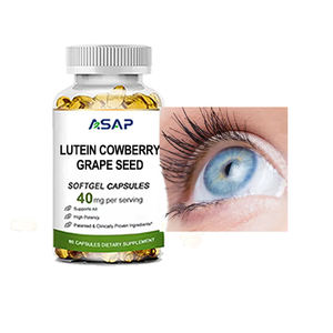 Suplemento de luteína OEM, extracto de semilla de uva de arándano, cápsula de gel suave para ojos - Product Image 1