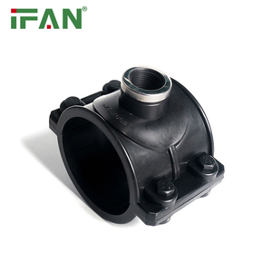 Ifan Raccord de tuyau en PP de haute qualité PN16 Accessoires d'irrigation Plomberie HDPE <span class=keywords><strong>Selle</strong></span> de serrage - Product Image 3